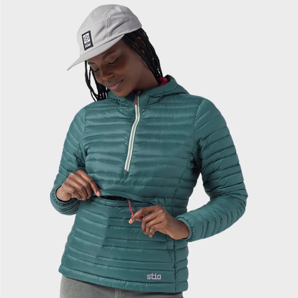 Stio Women's Pinion Down Hooded Pullover Jacket - Picture 6 of 11